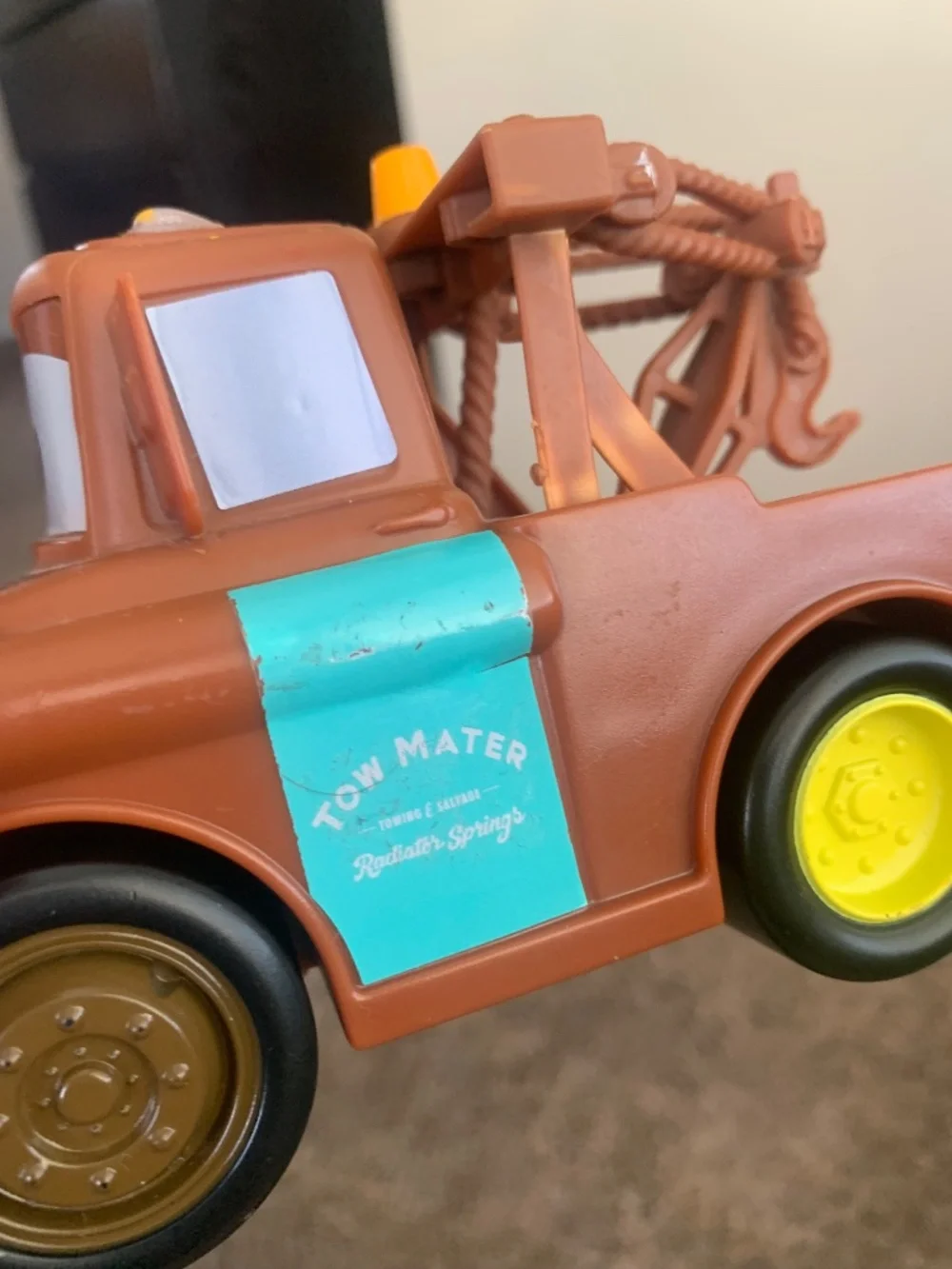 Disney/Pixar Cars Tow Mater Tracks Talking Vehicle Toy Mattel 2020